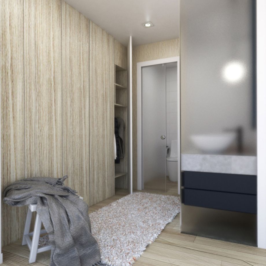 Diseño de Dormitorio Suite 1